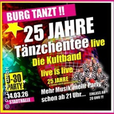 Ü30 Party Burg mit Tänzchentee