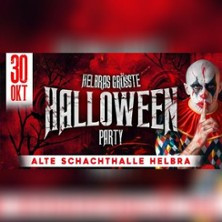 Helbras´s größte Halloween-Party | Alte Schachthalle Helbra