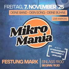 Mikromania | Deine Band. Dein Song. Deine Bühne