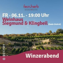 Winzerabend mit Siegmund & Klingbeil | fein.herb Weinbar