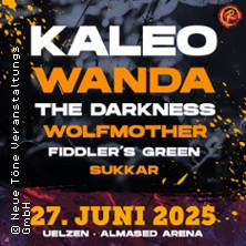 Open R Festival 2025 - Kaleo, Wanda, Wolfmother, Fiddler’s Green