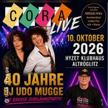 CORA - live zu 40 Jahre DJ Udo Mugge