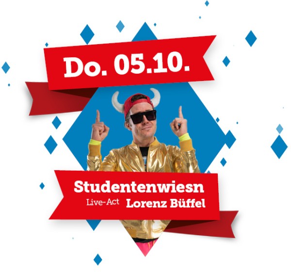 Die Magdeburger Studentenwiesn - Lorenz Büffel - P18 Veranstaltung