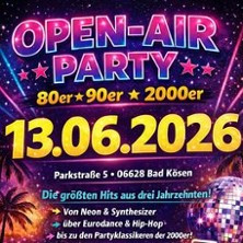 Open Air - 80er, 90er, 2000er Party