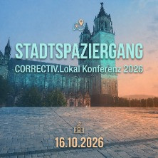 Stadtspaziergang - Ein Kooperationsangebot zur CORRECTIV.Lokal Konferenz 2026