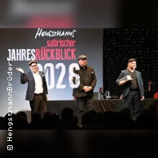 Der satirische Jahresrückblick 2026 - Kabarett HengstmannBrüder | KulturFabrik Haldensleben
