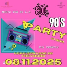 80er, 90er Party