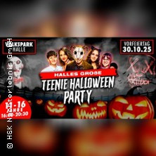 Halle grosse Halloween Teenie Party | Volkspark Halle