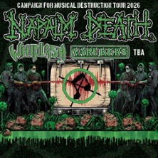 Napalm Death - Campaign for Musical Destruction Tour