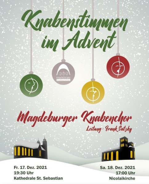 Adventskonzert - Magdeburger Knabenchor e.V. - Copyright: Kevin Schulz Adventskonzert - Magdeburger Knabenchor e.V. - Copyright: Kevin Schulz