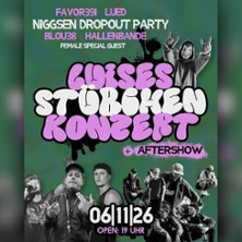 Niggsen Dropout Party im Stübchen ft. Favor391, Lued, Blou38, Hallenbande & Party | Festung Mark