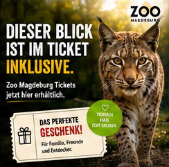 Zoo Magdeburg - Flexticket für einen Termin Deiner Wahl