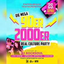 Die mega 90er & 2000er Party - Band Real Culture mit DJ Rocksou