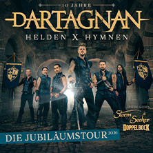 dARTAGNAN - Helden & Hymnen - Die Jubiläusmtour 2026
